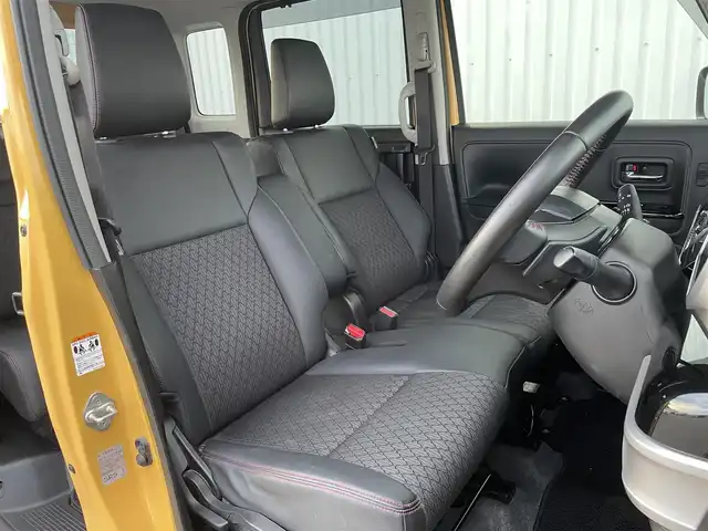 スズキ スペーシア カスタム HYBRID XS ターボ 福岡県 2019(令1)年 5万km アクティブイエロー/ブラック2トーンルーフ ・デュアルセンサーブレーキサポート /・Stradaナビ（CN-RE06WD）/・フルセグTV /・パドルシフト /・両側パワースライドドア /・後席サーキュレーター /・LEDヘッドライト/フォグランプ /・D席シートヒーター /・クルーズコントロール/・オートライト/・スマートキー/プッシュスタート/・ETC