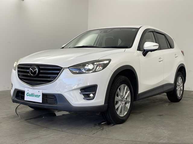 マツダ ＣＸ－５ XD プロアクティブ 兵庫県 2015(平27)年 7.3万km クリスタルホワイトパールマイカ ・純正ナビ/CD/DVD/BT/USB/AUX/TV/・バックカメラ/・ビルトインETC/・社外前後ドライブレコーダー/・レーダークルーズコントロール/・スマートブレーキサポート/・スマートシティブレーキサポート/・アダプティブLEDヘッドライト/・レーンキープアシストシステム/・車線逸脱警報システム/・ブラインドスポットモニタリング/・ドライバーアテンションアラート/・トラクションコントロールシステム/・アドバンストキーレスエントリーシステム/・スマートキー/・プッシュボタンスタートシステム/・純正17インチアルミホイール/・純正フロアマット/・ドアバイザー