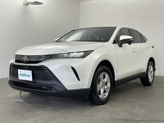 トヨタ ハリアー S 兵庫県 2020(令2)年 4.3万km ホワイトパールクリスタルシャイン ・純正8インチディスプレイナビ&オーディオ&Bluetooth/USB/Miracast/・バックカメラ/・トヨタセーフティセンス/・プリクラッシュセーフティ/・レーントレーシングアシスト[LTA] /・レーダークルーズコントロール/・オートマチックハイビーム[AHB] /・ロードサインアシスト[RSA]/・パーキングサポートブレーキ/・先行車発進告知/・クリアランスソナー/・ドアミラーヒーター/・MTモード付AT/・純正フロアマット/・純正17インチアルミホイール/・LEDオートライト/・デジタルインナーミラー/・おくだけ充電/・ビルトインETC/・スマートキー/・スペアキー