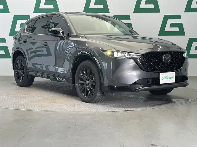 マツダ ＣＸ－５ 25S スポーツアピアランス 鹿児島県 2022(令4)年 3.5万km マシーングレープレミアムM 禁煙車　/純正ナビ　/フルセグＴＶ　/・Ｂｌｕｅｔｏｏｔｈ　/・全方位カメラ/前後コーナーセンサー　/純正前後ドラレコ　/前席シートヒーター　/ワイヤレス充電　/ステアリングヒーター　/パワーバックドア　/シートメモリ　/ＬＥＤヘッドライト　/社外ＥＴＣ/電格ミラー/レーンキープアシスト/スマートキー/Pスタート/純正フロアマット