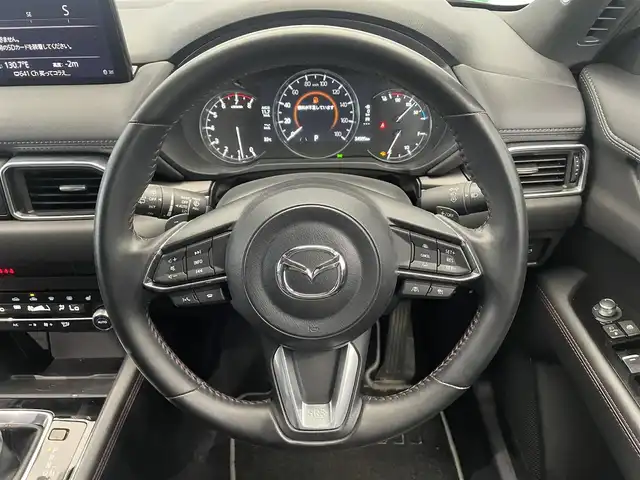 マツダ ＣＸ－５ 25S スポーツアピアランス 鹿児島県 2022(令4)年 3.5万km マシーングレープレミアムM 禁煙車　/純正ナビ　/フルセグＴＶ　/・Ｂｌｕｅｔｏｏｔｈ　/・全方位カメラ/前後コーナーセンサー　/純正前後ドラレコ　/前席シートヒーター　/ワイヤレス充電　/ステアリングヒーター　/パワーバックドア　/シートメモリ　/ＬＥＤヘッドライト　/社外ＥＴＣ/電格ミラー/レーンキープアシスト/スマートキー/Pスタート/純正フロアマット