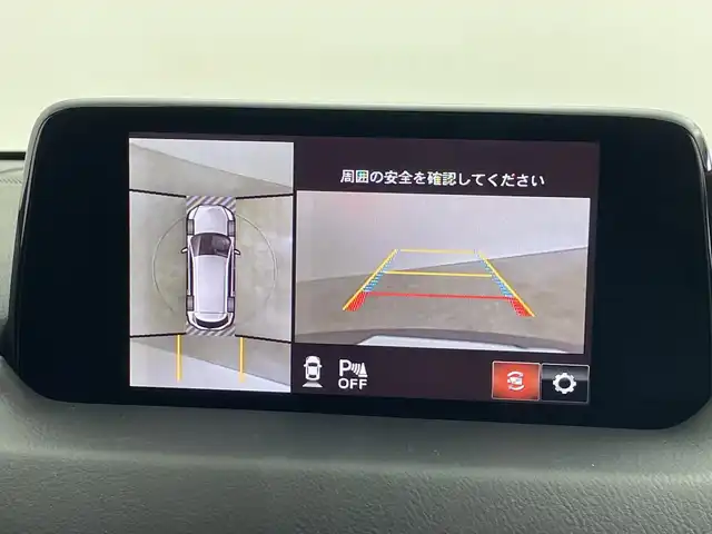 マツダ ＣＸ－８ XD Lパッケージ 群馬県 2018(平30)年 7.4万km マシーングレープレミアムM 純正ナビ　全周囲カメラ　衝突被害軽減ブレーキ　アダプティブクルーズコントロール　電動リアゲート　純正ビルトインＥＴＣ　アイドリングストップ　パワーシート　シートヒーター　純正ドライブレコーダー　禁煙車