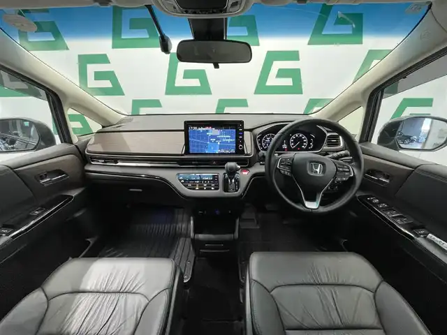 ホンダ オデッセイ アブソルート EX 鹿児島県 2021(令3)年 1.8万km 黒 禁煙車　/純正ナビ　/・フルセグＴＶ　/・Ｂｌｕｅｔｏｏｔｈ　/・DVD/CD　/・ＨＤＭＩ　/純正前後ドラレコ　/両側パワスラ　/ホンダセンシング　　　/前席シートヒーター　/全方位カメラ　/前後コーナーセンサー　/前席パワーシート/オットマン/ブラインドスポットインフォメーション/ドアバイザー/パワーバックドア/ステリモ/純正ビルドインETC2.0