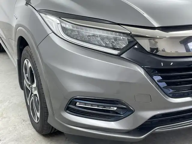 ホンダ ヴェゼル ハイブリッド Z ホンダセンシング 群馬県 2019(令1)年 5.9万km グレー 7インチ純正ナビ/TVフルセグ/バックカメラ/ドラレコ/ETC/シートヒーター/LEDヘッドライト/パドルシフト/ハーフレザーシート