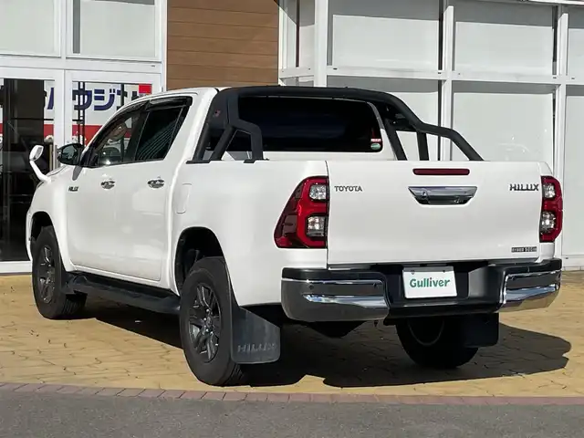 トヨタ ハイラックス Z 宮崎県 2020(令2)年 5.7万km スーパーホワイトⅡ 純正7インチナビ(Bluetooth/フルセグTV/CD/DVD)/ETC/バックカメラ/USB・HDMIポータル/前方ドラレコ/４WD/ディーゼルターボ/プリクラッシュセーフティー/レーダークルーズコントロール/純正17インチアルミホイール/純正フロアマット/ダウンヒルアシスト