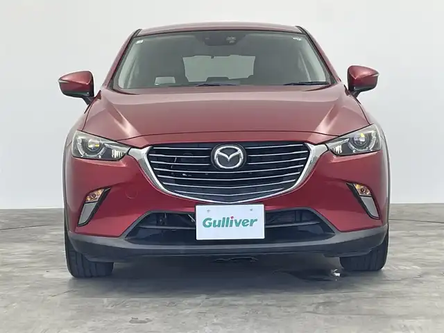 マツダ ＣＸ－３ XD ツーリング 群馬県 2016(平28)年 6.6万km ソウルレッドプレミアムメタリック 純正ナビ　バックカメラ　衝突軽減システム　クルーズコントロール　BSM　ETC　パドルシフト　オートライト　純正アルミホイール　LED　ヘッドアップディスプレイ　スマートキー　プッシュスタート　禁煙