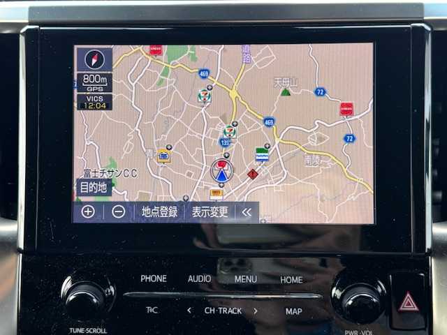 トヨタ ヴェルファイア ゴールデンアイズⅢ 静岡県 2022(令4)年 5.2万km ホワイトパールクリスタルシャイン ●純正ナビ/(Bluetooth)/●ハーフレザーシート/●バックカメラ/●レーダークルーズコントロール/●ブラインドスポットモニター/●衝突被害軽減システム/●レーンキープアシスト/●前後コーナーセンサー/●電動パーキングブレーキ/●オートブレーキホールド/●三眼LEDライト＆フォグランプ/●オートライト/●オートマチックハイビーム/●コンビステアリング/●ステアリングスイッチ/●ETC/●前後ドライブレコーダー/●電動リアゲート/●デジタルインナーミラー/●オットマン/●両側パワースライド/●ドアバイザー/●スマートキー/●プッシュスタート/●純正フロアマット/●純正18インチアルミホイール/●W＋サイド＋ニーSRS＋ABS
