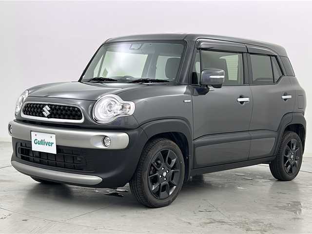 スズキ クロスビー HYBRID MZ 宮城県 2019(平31)年 6万km ミネラルグレーM 禁煙車/4WD/スズキセーフティサポート/・車線逸脱警報機能/・パーキングソナー/・横滑り防止装置/・ハイビームアシスト/デュアルセンサーブレーキサポート/クルーズコントロール/純正8インチSDナビ/・BT.CD.DVD.SD.USB/・フルセグTV/前席シートヒーター/ETC/ステアリングスイッチ/プッシュスタート/スマートキー×2/アイドリングストップ/LEDヘッドライト/LEDフォグライト/純正ラバーフロアマット/純正16インチAW/純正ドアバイザー/シートバックテーブル/ヒルディセントコントロール/スノーモード