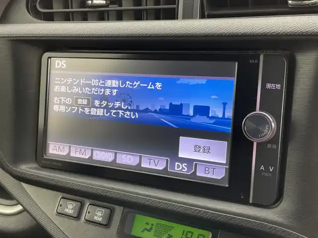 トヨタ アクア G 新潟県 2014(平26)年 6.4万km ディープアメジストマイカメタリック 純正メモリナビ【NSZT-W62G】/　フルセグTV/Bluetooth/CD/DVD/バックモニター/ETC/横滑り防止装置/ステアリングスイッチ/禁煙車