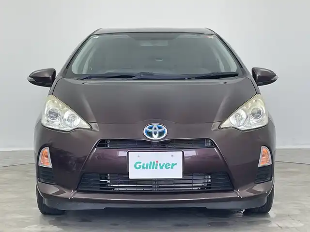 トヨタ アクア G 新潟県 2014(平26)年 6.4万km ディープアメジストマイカメタリック 純正メモリナビ【NSZT-W62G】/　フルセグTV/Bluetooth/CD/DVD/バックモニター/ETC/横滑り防止装置/ステアリングスイッチ/禁煙車