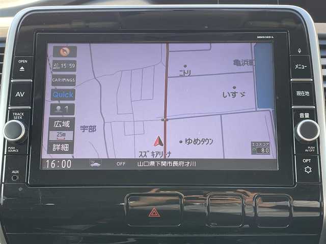 日産 セレナ ハイウェイスター 山口県 2017(平29)年 9.8万km ブリリアントホワイトパール 9型ナビ フルセグTV CD DVD BT BD/フリップダウンモニター/バックカメラ/両側パワースライドドア/LEDオートヘッドライト/フォグライト/クルーズコントロール/スマートキー 2個/バックソナー/前後ドラレコ/ステアリングリモコン/ハンズフリーオートスライドドア/衝突被害軽減ブレーキ/レーンアシスト/禁煙車