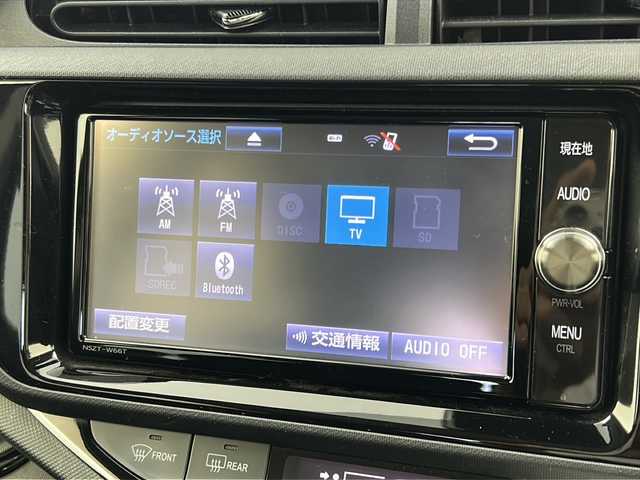トヨタ アクア S スタイルブラック 宮城県 2016(平28)年 3万km ダークブルーマイカ 禁煙車/Toyota Safety Sense /・プリクラッシュセーフティ/・レーンディパーチャーアラート/・オートマチックハイビーム/純正7型ナビ/・BT.CD.DVD.SD/・フルセグTV/前席シートヒーター/プッシュスタート/スマートキー/横滑り防止/LEDヘッドライト/LEDフォグライト/純正フロアマット/nanoe/電格ミラー