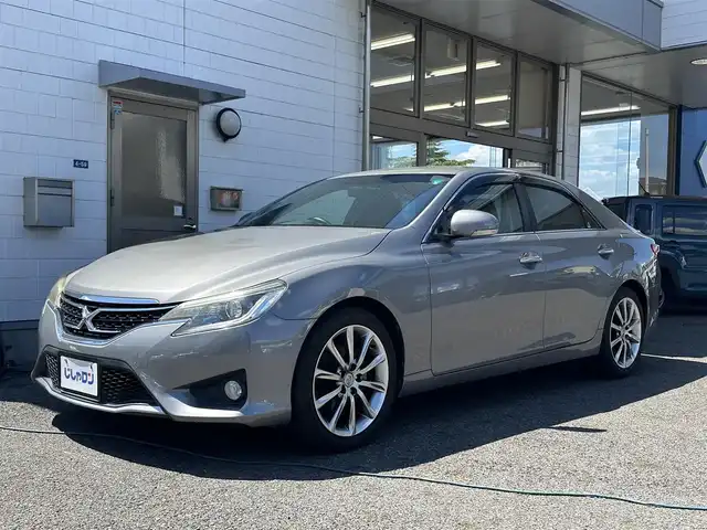 トヨタ マークＸ 250G Sパッケージ 滋賀県 2013(平25)年 6.9万km アイスチタニウムマイカメタリック (株)IDOMが運営する【じしゃロン草津店】の自社ローン専用車両になりますこちらは現金またはオートローンご利用時の価格です。自社ローンご希望の方は別途その旨お申付け下さい