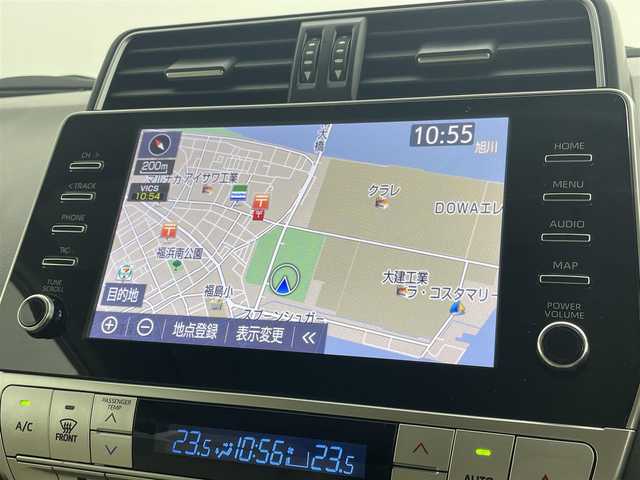 トヨタ ランドクルーザー プラド TX Lパッケージ マットブラED 岡山県 2023(令5)年 2.4万km アティチュードブラックマイカ 純正９インチナビ　サンルーフ　衝突軽減ブレーキ　レーダークルーズコントロール　アラウンドビューモニター　ビルドインＥＴＣ２．０　エアシート　シートヒーター　ＬＥＤヘッドライト　ドライブレコーダー