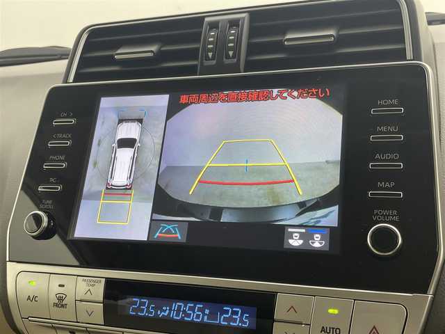トヨタ ランドクルーザー プラド TX Lパッケージ マットブラED 岡山県 2023(令5)年 2.4万km アティチュードブラックマイカ 純正９インチナビ　サンルーフ　衝突軽減ブレーキ　レーダークルーズコントロール　アラウンドビューモニター　ビルドインＥＴＣ２．０　エアシート　シートヒーター　ＬＥＤヘッドライト　ドライブレコーダー