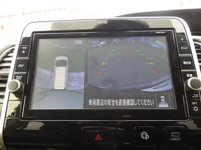 日産 セレナ ハイウェイスターVセレクションⅡ 愛知県 2019(平31)年 4.9万km ダイヤモンドブラック エマージェンシーブレーキ/プロパイロット/インテリジェントクルーズコントロール/ハンスフリー両側パワースライドドア/純正SDナビ/地デジTV/【BD/DVD/CD再生機能　Bluetooth接続】/アラウンドビューモニター/フリップダウンモニター/ドライブレコーダー（DJ4-D）/革巻きステアリング/ステアリングスイッチ/ETC/LEDヘッドライト/フォグライト/ウインカーミラー/コーナーセンサー/純正16インチアルミホイル/サイド/カーテンエアバッグ/インテリジェントキー