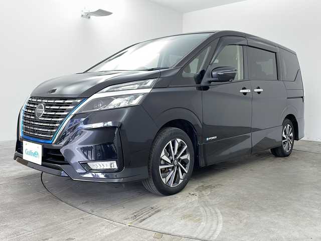 日産 セレナ e－パワー ハイウェイスター V 兵庫県 2019(令1)年 6.7万km ダイヤモンドブラック 純正メモリナビ　アラウンドビューモニター　フルセグ　Ｂｌｕｅｔｏｏｔｈオーディオ　プロパイロット　エマージェンシーブレーキ　両側パワースライドドア　ＬＥＤヘッドライト　ドライブレコーダー　禁煙車