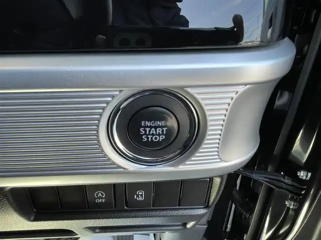スズキ スペーシア カスタム HYBRID GS 岡山県 2019(令1)年 3.6万km ブルーイッシュブラックパール3 プッシュスタート/片側パワースライド/純正フロアマット/KENWOOD　オーディオ（Bluetooth）/アイドリングストップ/LEDライト/横滑り防止/電動格納ミラー