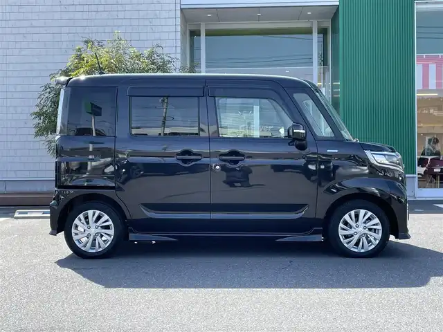 スズキ スペーシア カスタム HYBRID GS 岡山県 2019(令1)年 3.6万km ブルーイッシュブラックパール3 オーディオ（Bluetooth）/プッシュスタート/マイルドハイブリッド/両側スライドドア/片側パワースライド/純正フロアマット/スリムサーキュレーター/アイドリングストップ/LEDライト/電動格納ミラー