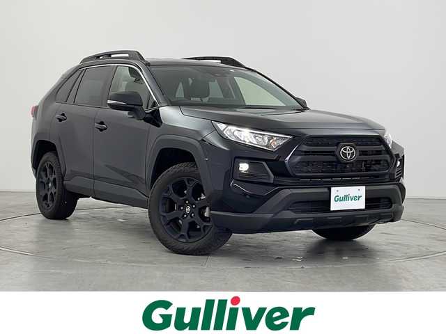 トヨタ ＲＡＶ４ アドベンチャー オフロードPKGⅡ 群馬県 2023(令5)年 1.1万km アティチュードブラックマイカ 純正１０．５型ナビ　全周囲カメラ　電子ミラー　ＬＥＤリヤフォグランプ　寒冷地仕様　レザーシート　シートヒーター／エアシート　ステアリングヒーター　ＢＳＭ　アダプティブクルーズコントロール　禁煙車