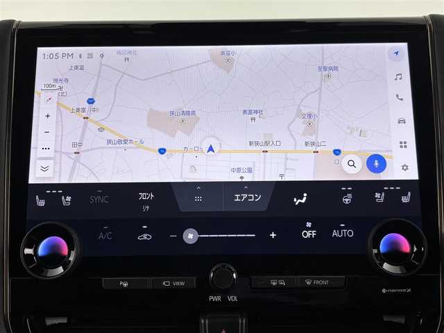 トヨタ アルファードハイブリット Z 埼玉県 2024(令6)年 0.4万km プラチナホワイトパールマイカ メーカーディスプレイオーディオ＋ナビ（TV/BT)/アラウンドビューカメラ/HDU/BSM/FCTA/LCA/トヨタチームメイト緊急時操舵支援システム/フル液晶メーター/置くだけ充電/HDMI端子/両側パワースライドドア/パワーバックドア/追従型クルーズコントロール/純正18インチアルミホイール/純正フロアマット/レーンキープアシスト/衝突軽減システム/クリアランスソナー前後/パワーシート/エアーシート/電動オットマン/2.0ETC