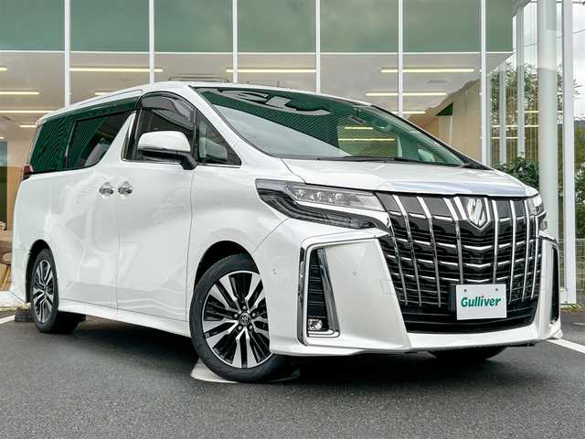 トヨタ アルファード S Cパッケージ 愛媛県 2020(令2)年 3.1万km ホワイトパールクリスタルシャイン JBLプレミアムサウンド/純正9.8インチナビ/Bluetooth・Miracast・フルセグTV/パノラミックビューモニター/後席リアエンターテイメントシステム/ダブルムーンルーフ/デジタルインナーミラー/3眼LEDヘッドライト/ステアリングヒーター/ビルトインETC2.0/前後ドライブレコーダー/レーダー探知機/パワーシート/前席シートヒーター/前席ベンチレーション/プリクラッシュセーフティ/レーントレーシングアラート/パーキングサポートブレーキ/クリアランスソナー/ブラインドスポットモニター/リアクロストラフィックアラート/ロードサインアシスト/アダプティブクルーズコントロール/オートマチックヘッドライト/フォグランプ/オートハイビーム/純正18インチアルミホイール/禁煙車