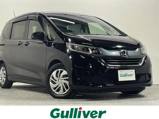 ホンダ フリード G ホンダセンシング 大阪府 2017(平29)年 3万km クリスタルブラックパール 純正ナビ　衝突軽減Ｂ　両側電動ドア　レーダークルーズＣ　バックカメラ　レーンアシスト　プッシュスタート　ベンチシート　ＥＴＣ　スマートキー　オートライト　Ｂｌｕｅｔｏｏｔｈ　ＣＤ／ＤＶＤ／フルセグＴＶ