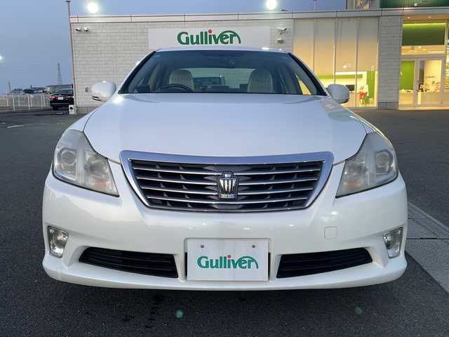 トヨタ クラウン ロイヤル ロイヤルサルーン 香川県 2010(平22)年 6.6万km ホワイトパールクリスタルシャイン 純正HDDナビ（フルセグTV/CD/DVD再生）/バックカメラ/サンルーフ/前方ドライブレコーダー/パワーシート/ビルトインETC/LEDヘッドライト/スペアキー