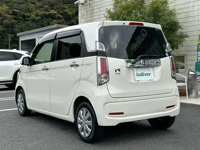 ホンダ Ｎ ＷＧＮ G SSパッケージ 愛媛県 2016(平28)年 4.9万km プレミアムホワイトパールⅡ 純正メモリナビ（VXM-174VFXi）/・Bluetooth/・CD/DVD/フルセグTV/バックカメラ/ビルドインETC/プッシュスタート/純正フロアマット/衝突軽減システム/オートライト/スマートキー/保証書