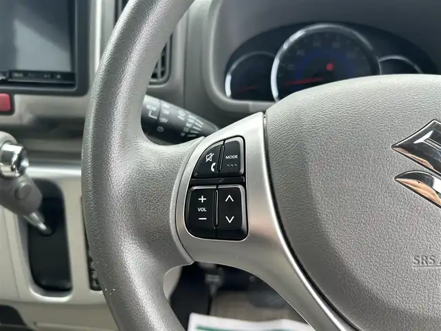 スズキ エブリィ ワゴン PZターボ スペシャル ハイルーフ 愛媛県 2015(平27)年 6.6万km パールホワイト アルパインナビ（700D）/フルセグTV・Bluetooth・DVD/バックカメラ/ETC/衝突軽減ブレーキ/両側パワースライドドア/電動オートステップ/スマートキー・プッシュスタート/オートライト/LEDヘッドライト/オートエアコン/禁煙車