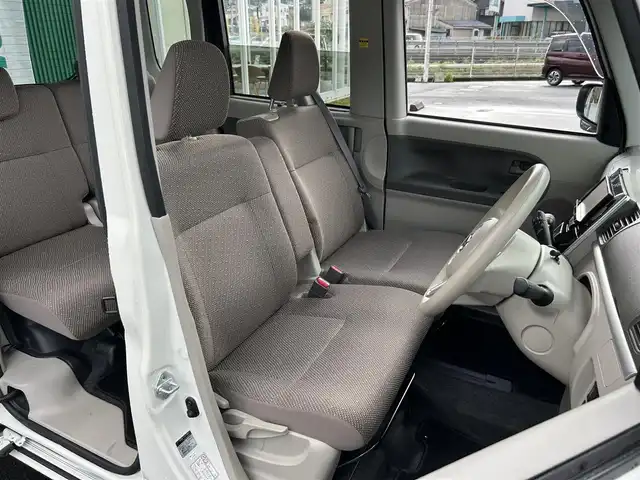 ダイハツ タント X SA Ⅲ 愛媛県 2017(平29)年 5.5万km パールホワイトⅢ 社外ナビ（AVIC-RZ500）/・Bluetooth/・CD.DVD/フルセグTV/ETC/ドライブレコーダー/シートヒーター（D席）/パワースライドドア/社外フロアマット/衝突被害軽減システム/コーナーセンサー/オートライト/オートマチックハイビーム/スマートキー/保証書/取扱説明書