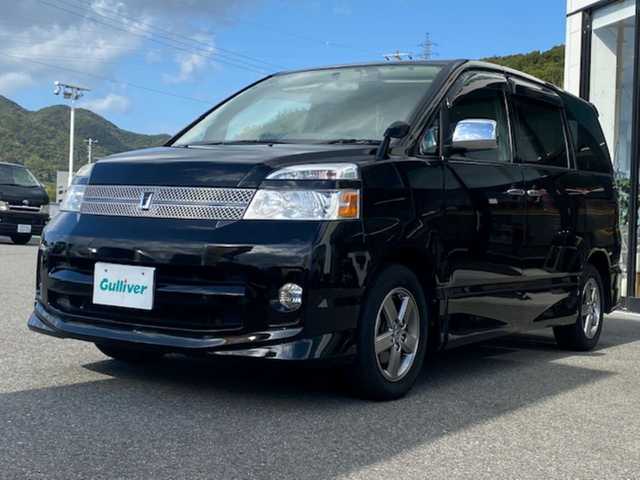 トヨタ ヴォクシー Z 煌 兵庫県 2006(平18)年 9万km ブラック 純正HDDナビ/・AM/FM/・CD/DVD/バックカメラ/前方ドライブレコーダー/両側パワースライドドア/電格ミラー/ETC/純正アルミホイール/ABS