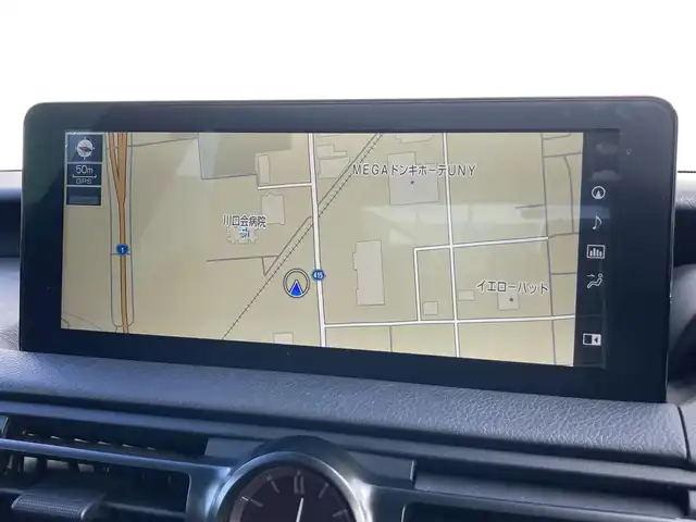 レクサス ＩＳ 300h Fスポーツ 静岡県 2023(令5)年 2.5万km ソニッククロム LEXUS Safety/純正10.3インチナビ/　AM FM CD DVD Bluetooth USB SD/フルセグTV/バックモニター/前後方ドライブレコーダー/レーダークルーズコントロール/LEDオートヘッドランプ/パワーシート(前席)/シートヒーター(前席)/前後方クリアランスソナー/純正19インチアルミホイール/パーキングアシスト/パドルシフト/ワンオーナー/レッドレザーシート/ビルトインETC2.0