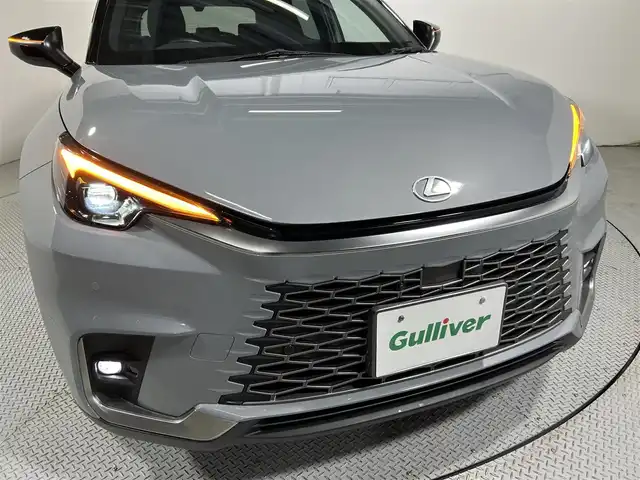 レクサス ＬＢＸ クール 大阪府 2024(令6)年 0.6万km グレー レクサスチームメイト アドバンストパーク 純正9.8incDオーディオ 360カメラ ハーフレザー パワーシート/ヒーター ステアリングヒーター 電動リアゲート レーダーC 衝突軽減ブレーキ レーンアシスト ブラインドSM