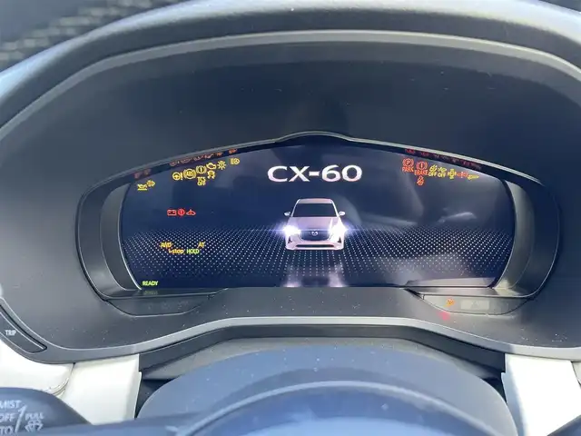 マツダ ＣＸ－６０ XD HV エクスクルーシブモダン 岡山県 2022(令4)年 3.5万km ロジウムホワイトプレミアムメタリック 12.3インチディスプレイ/フルセグTV、AM、FM、Bluetooth/AppleCarplay、AndroidAuto/BOSEサウンドシステム/白色ナッパレザー/アダブティブLEDヘッドライト/全方位モニター/レーンキープアシスト/緊急時車線維持支援/ブラインドスポットモニタリング/スマートブレーキサポート/・前方検知機能/・右直事故回避アシスト機能/・前進時左右接近物検知機能/・交差点事故回避アシスト機能/・後退時検知機能/・後退時左右接近物検知機能/前側方接近車両検知/マツダレーダークルーズコントロール/交通標識認識システム/クルージングトラフィックサポート/ドライバー異常時対応システム/ドライバーモニタリング/デイタイムランニングライト/ハンズフリー機能付きパワーリフトゲート/アクティブドライビングディスプレイ/アンビエントライト/12.3インチフル液晶メーター/運転席メモリーシート/前席シートヒーター/ステアリングヒーターF/前席ベンチレーション/前席パワーシート/USB端子　HDMI端子/ワイヤレス充電
