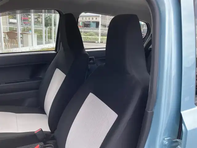 ダイハツ ミラ イース L SAⅢ 愛媛県 2018(平30)年 2万km スカイブルーメタリック 社外ナビ（AVN-R7W)/・CD/DVD/フルセグTV/MSV/バックカメラ/スマートアシスト3/・衝突警報機能/・衝突軽減ブレーキ/・車線逸脱警報機能/・誤発進抑制機能（前後）/・先行車発信お知らせ/・オートハイビーム/リモコンキー/・スペアキー2本/アイドリングストップ/フロアマット