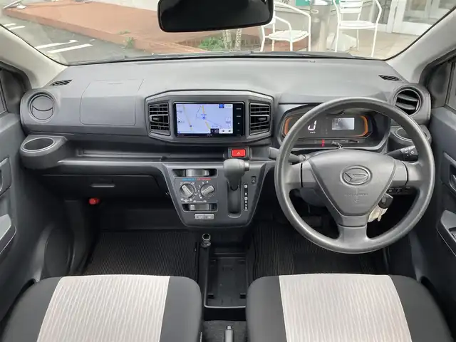 ダイハツ ミラ イース L SAⅢ 愛媛県 2018(平30)年 2万km スカイブルーメタリック 社外ナビ（AVN-R7W)/・CD/DVD/フルセグTV/MSV/バックカメラ/スマートアシスト3/・衝突警報機能/・衝突軽減ブレーキ/・車線逸脱警報機能/・誤発進抑制機能（前後）/・先行車発信お知らせ/・オートハイビーム/リモコンキー/・スペアキー2本/アイドリングストップ/フロアマット