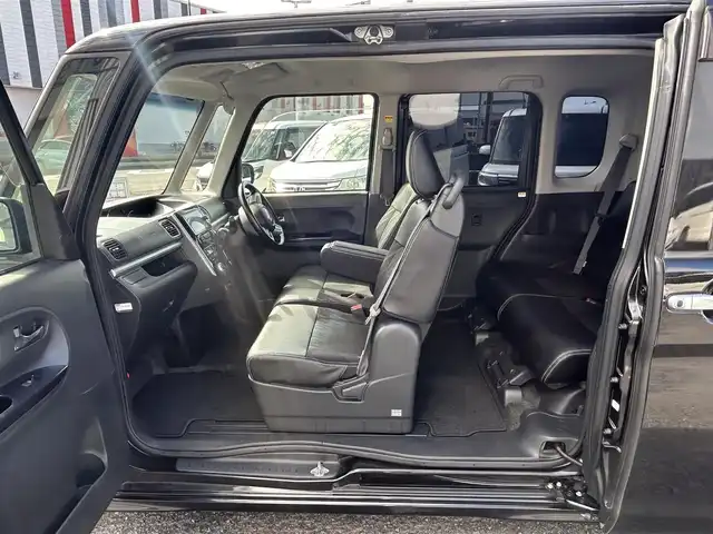 ダイハツ タント カスタム RS トップED SAⅡ 宮崎県 2016(平28)年 11.7万km ブラックマイカメタリック /ナビ(CN-RX02WD)//TV/CD/DVD/Bluetooth//バックカメラ//両側パワースライドドア//ETC//ハーフレザーシート//純正フロアマット//純正アルミホイール//ドアバイザー