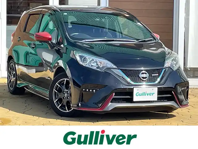 日産 ノート e－パワー ニスモ 宮崎県 2018(平30)年 8.9万km スーパーブラック 純正ナビ・TV・Bluetooth・CD・DVD/全方位カメラ/ETC/ドライブレコーダー/オートライト/純正アルミ/LEDヘッドライト/衝突軽減システム/車線逸脱警報/スマートキー/純正16インチアルミ/純正フロアマット