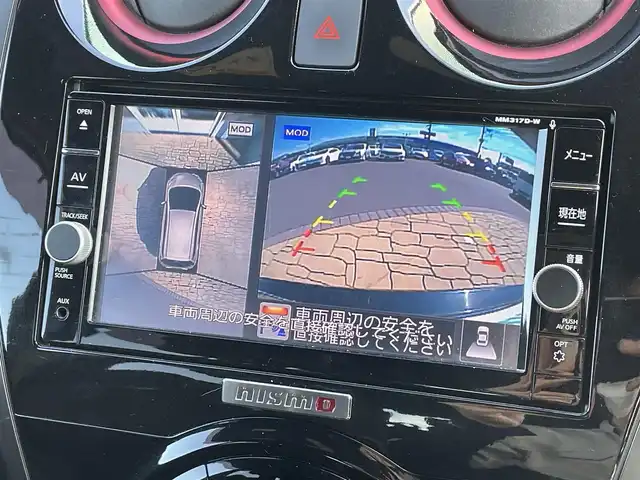 日産 ノート e－パワー ニスモ 宮崎県 2018(平30)年 8.9万km スーパーブラック 純正ナビ・TV・Bluetooth・CD・DVD/全方位カメラ/ETC/ドライブレコーダー/オートライト/純正アルミ/LEDヘッドライト/衝突軽減システム/車線逸脱警報/スマートキー/純正16インチアルミ/純正フロアマット