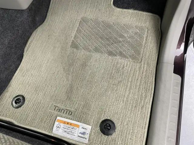 ダイハツ タント X ターボ 群馬県 2015(平27)年 2.5万km プラムブラウンクリスタルマイカ 純正７インチナビ　バックカメラ　片側パワースライドドア　オートライト　ヘッドライトレベライザー　ベンチシート　ステアリングリモコン　純正フロアマット　スマートキー　盗難防止装置　ＡＢＳ　禁煙車