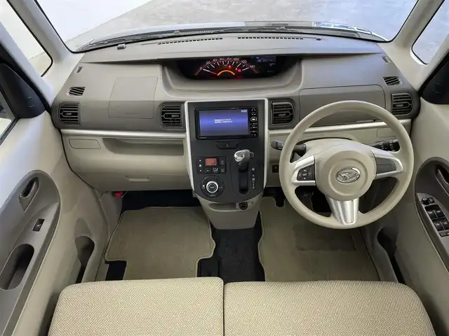 ダイハツ タント X ターボ 群馬県 2015(平27)年 2.5万km プラムブラウンクリスタルマイカ 純正７インチナビ　バックカメラ　片側パワースライドドア　オートライト　ヘッドライトレベライザー　ベンチシート　ステアリングリモコン　純正フロアマット　スマートキー　盗難防止装置　ＡＢＳ　禁煙車