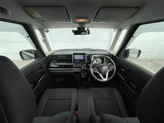 スズキ スペーシア カスタム HYBRID XS ターボ 奈良県 2019(平31)年 1.6万km ブルーイッシュブラックパール3 セーフティサポート/・衝突軽減ブレーキ/レーンキープアシスト/・誤発進抑制/誤後進抑制/・先行車発進お知らせ/ふらつき警告/・コーナーセンサー(後)/後退時ブレーキサポート/・ハイビームアシスト/純正メモリナビ(AVIC-RWS901)/・フルセグ/BT/DVD/CD/USB/全方位カメラ/ステアリングスイッチ/パドルシフト/ヘッドアップディスプレイ/ETC/両側パワースライドドア/LEDヘッドライト/オートライト/フォグライト/スマートキー/プッシュスタート/純正フロアマット/純正15インチAW