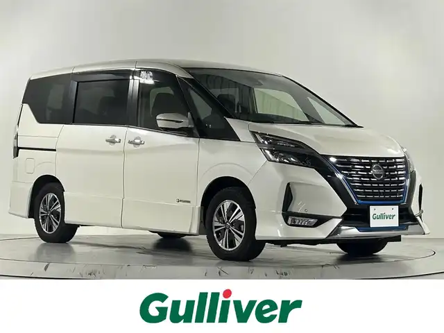 日産 セレナ e－パワー ハイウェイスター V 佐賀県 2020(令2)年 3.8万km ブリリアントホワイトパール ワンオーナー/純正10インチナビ/フルセグTV/CD/DVD/Bluetooth/全方位カメラ/衝突被害軽減システム/ブラインドスポットモニター/クルーズコントロール/クリアランスソナー/オートライト/オートマチックハイビーム/LEDヘッドライト/LEDフォグライト/純正前方ドライブレコーダー/駐車支援システム/ロードサインアシスト/両側パワースライドドア/ハンズフリースライドドア/シートバックテーブル/後席サンシェード/運転席・助手席シートヒーター/ISOFIX対応/ステアリングヒーター/純正フロントスポイラー/純正15インチアルミホイール/純正フロアマット/ドアバイザー/スマートキー