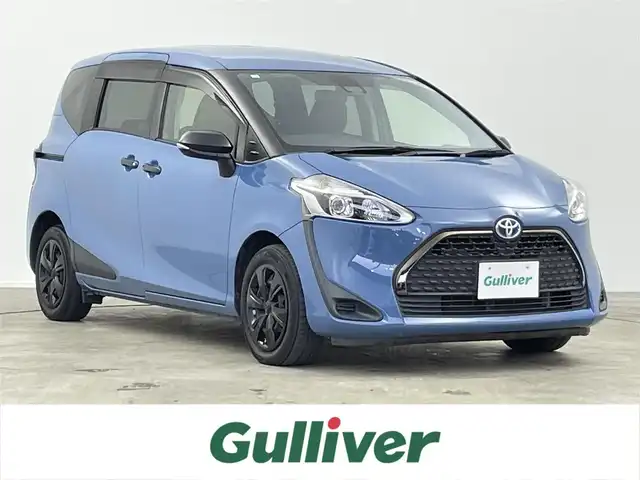 トヨタ シエンタ ハイブリッド ファンベースG グランパー 千葉県 2020(令2)年 8万km グレイッシュブルー 禁煙車/トヨタセーフティセンス/・レーンディパーチャーアラート/・クルーズコントロール/両側電動ドア/フリップダウンモニター/純正メモリナビ/・型番：NSZT-W68T/・CD/DVD/Bluetooth/フルセグTV/・バックカメラ/・ビルトインETC2.0/革巻きステアリング/・ステアリングスイッチ/社外フロアマット/純正ホイールキャップ/オートマチックハイビーム/・LEDヘッドライト