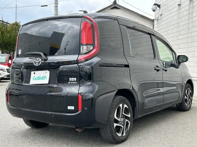 トヨタ シエンタ ハイブリッド G 山形県 2023(令5)年 4.6万km ブラック 4WD/禁煙車/純正10.5インチディスプレイオーディオ/ナビ/フルセグTV/AM/FM/Applecarplay/AndroidAuto/Bluetooth接続/衝突軽減ブレーキ/横滑り防止装置/ブラインドスポットモニター/レーンキープアシスト/クリアランスソナー/レーダークルーズコントロール/両側電動スライドドア/オートライト/オートマチックハイビーム/LEDヘッドライト/ETC2.0/純正15インチAW/純正フロアマット/純正ドアバイザー