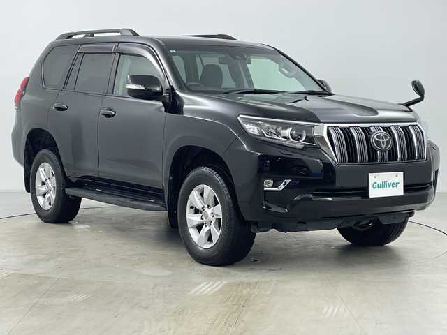 トヨタ ランドクルーザー プラド TX 道央・札幌 2021(令3)年 4.1万km ブラック ・4WD/・社外8インチナビ&TV&BT&CD&DVD/・バックカメラ/・トヨタセーフティセンス/・アダプティブクルーズコントロール/・ドアミラーヒーター/・ルーフレール/・社外前後ドライブレコーダー/・社外ETC/・LEDヘッドライト/・オートマチックハイビーム/・オートライト