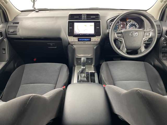 トヨタ ランドクルーザー プラド TX 道央・札幌 2021(令3)年 4.1万km ブラック ・4WD/・社外8インチナビ&TV&BT&CD&DVD/・バックカメラ/・トヨタセーフティセンス/・アダプティブクルーズコントロール/・ドアミラーヒーター/・ルーフレール/・社外前後ドライブレコーダー/・社外ETC/・LEDヘッドライト/・オートマチックハイビーム/・オートライト