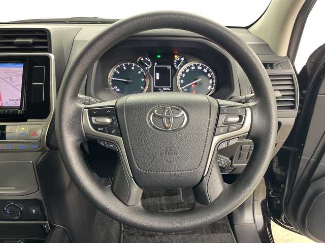 トヨタ ランドクルーザー プラド TX 道央・札幌 2021(令3)年 4.1万km ブラック ・4WD/・社外8インチナビ&TV&BT&CD&DVD/・バックカメラ/・トヨタセーフティセンス/・アダプティブクルーズコントロール/・ドアミラーヒーター/・ルーフレール/・社外前後ドライブレコーダー/・社外ETC/・LEDヘッドライト/・オートマチックハイビーム/・オートライト