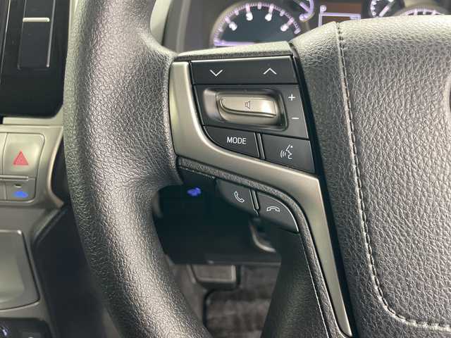 トヨタ ランドクルーザー プラド TX 道央・札幌 2021(令3)年 4.1万km ブラック ・4WD/・社外8インチナビ&TV&BT&CD&DVD/・バックカメラ/・トヨタセーフティセンス/・アダプティブクルーズコントロール/・ドアミラーヒーター/・ルーフレール/・社外前後ドライブレコーダー/・社外ETC/・LEDヘッドライト/・オートマチックハイビーム/・オートライト